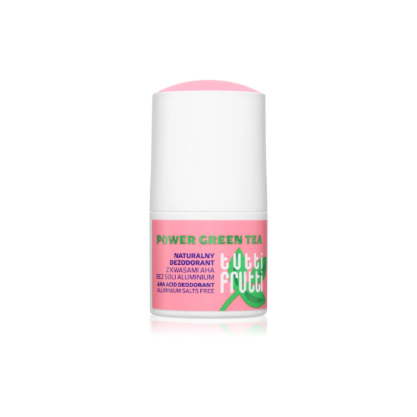 Farmona Tutti Frutti Natural aluminum-free deodorant #POWERGREENTEA + AHAs (roll-on) 50ML