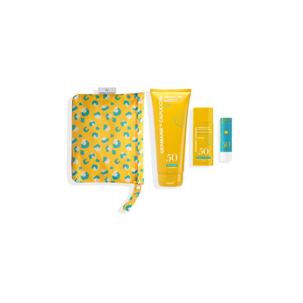Germaine de Capuccini Timexpert Sun Animal Bag Pack: Milk + Fluid + Lip Balm SPF50
